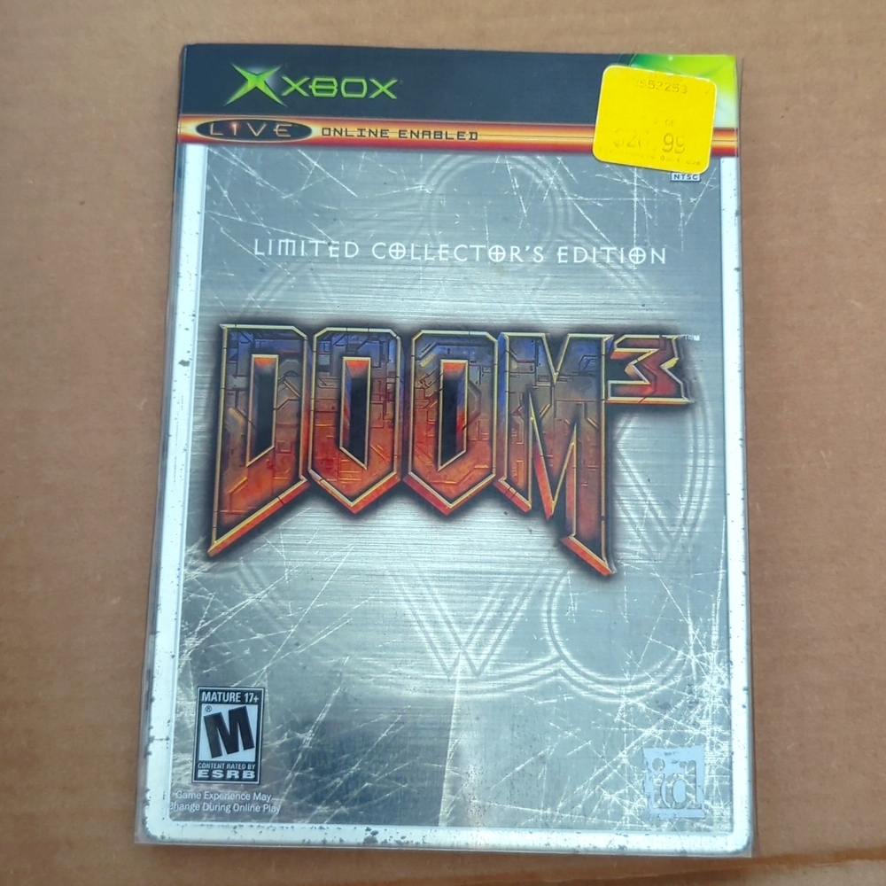 Doom 3 collector's edition Xbox